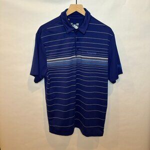 Under Armour loose fit heat gear golf performance polo L Firestone Country Club